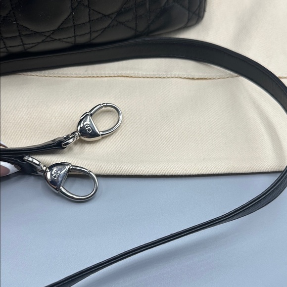 Christian Dior Large Lady Dior Bag Cannage Quilt Lambskin - Picture 14 of 14